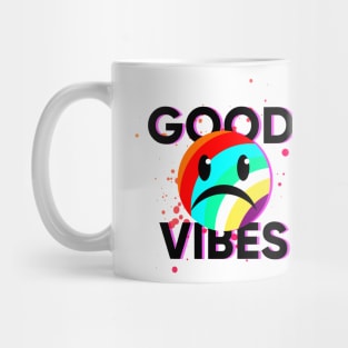 Sad multicolour smile Mug